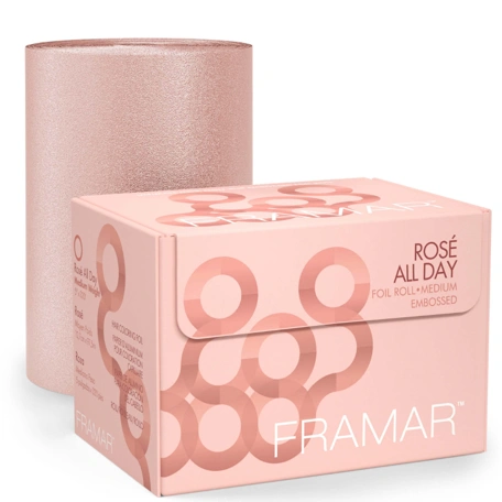 Framar Embossed Roll Medium Rose Gold melírfólia 100m (SKU:12031) főképe